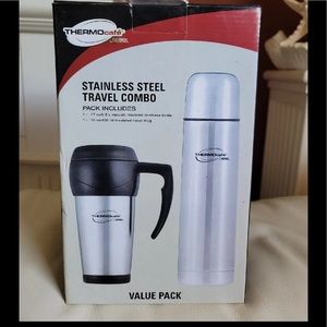 Stainless steel Coffee water mug & bottle ThermoCafe by Thermos